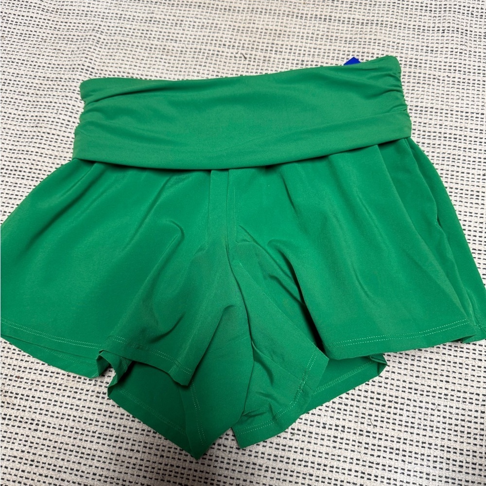 🎯60% OFF! JoyLab Active Green Foldover Waist Women's Shorts